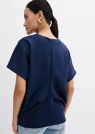 Shirt met gedrapeerde taille, bonprix