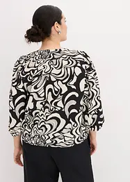 Gedessineerde blouse, bonprix