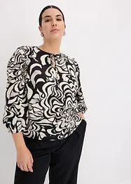 Gedessineerde blouse, bonprix