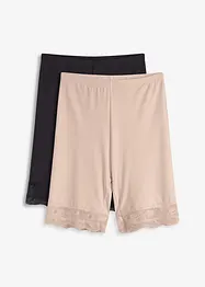 Biker short met verkoelend polyamide en anti-schurend effect (set van 2), bonprix