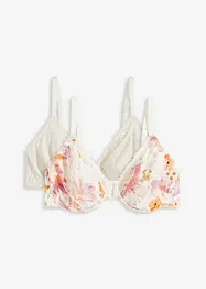 Bh met beugels en biologiscch katoen (set van 2), bonprix