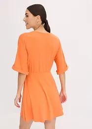 Getailleerde mini jurk, bonprix