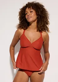 Tankini (2-dlg. set) van geweven stof, bonprix
