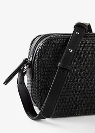 Schoudertas in stro-look, bonprix