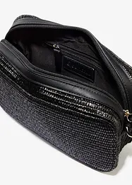 Schoudertas in stro-look, bonprix