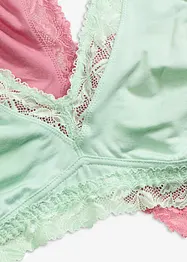 Feel Comfort bralette van zacht materiaal (set van 2), bonprix