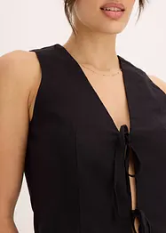 Gilet met strikken, bonprix