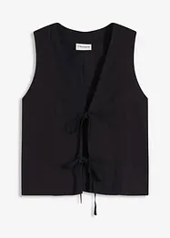 Gilet met strikken, bonprix