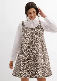Mini jurk van elastische katoenmix, bonprix