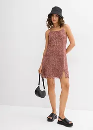 Mini jurk van mesh, bonprix