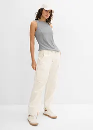 Tanktop met siernaden, bonprix