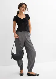 T-shirt van kant, bonprix
