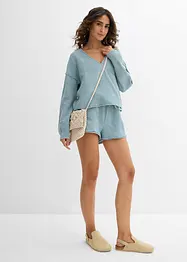 Blouseshirt van puur katoen, bonprix