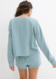 Blouseshirt van puur katoen, bonprix
