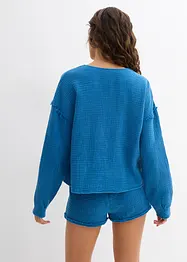 Blouseshirt van puur katoen, bonprix