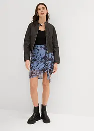 Minirok van mesh, bonprix