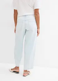 Balloon jeans mid waist, super soft, cropped, bonprix