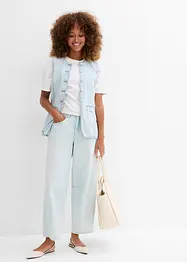 Balloon jeans mid waist, super soft, cropped, bonprix