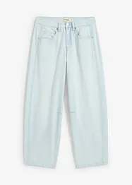 Balloon jeans mid waist, super soft, cropped, bonprix