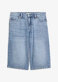 Jeans bermuda mid waist, low stretch, bonprix