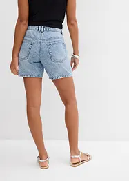 Jeans bermuda mid waist, low stretch, bonprix