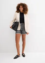 Jeans short high waist, low stretch, bonprix