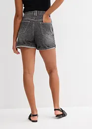 Jeans short high waist, low stretch, bonprix