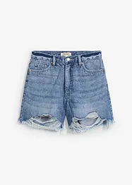 Jeans short high waist, low stretch, bonprix