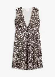 Jersey jurk met mesh, bonprix