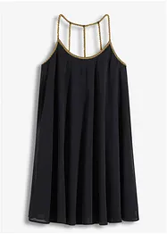 Chiffonjurk met origineel detail op de rug, bonprix