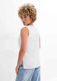 Blousetop met gerecycled polyester, bonprix