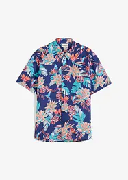 Overhemd met korte mouwen van viscose, bonprix