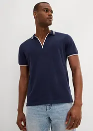 Poloshirt met V-hals, bonprix