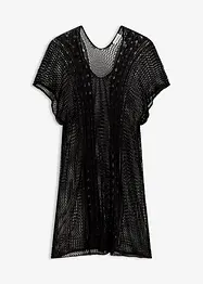 Strandjurk in gehaakte look van soepele viscose, bonprix