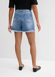 Jeans short high waist, low stretch, bonprix