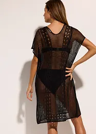 Strandjurk in gehaakte look van soepele viscose, bonprix