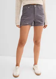 High waist short van twill, bonprix