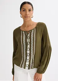 Blouse met borduursel, bonprix