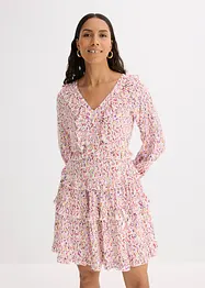 Jurk met volants, bonprix