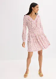 Jurk met volants, bonprix