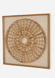 Wanddecoratie met rotan vlechtwerk, bonprix
