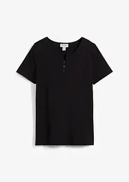Henley shirt van puur biologisch katoen, bonprix
