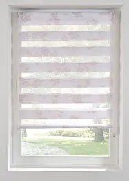 Duo rolgordijn met bloemenprint, bonprix