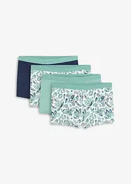 Damesboxer met biologisch katoen (set van 4), bonprix