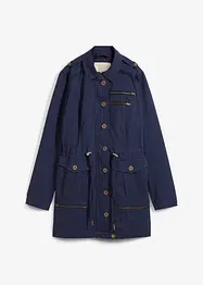 Katoenen parka in utility stijl, halflang, bonprix