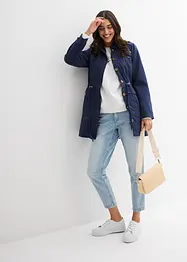 Katoenen parka in utility stijl, halflang, bonprix