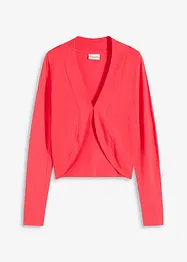 Kort vest met viscose, bonprix