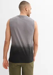 Muscle shirt met kleurverloop van biologisch katoen, slim fit, bonprix