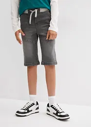 Jongens jeans stretch bermuda, bonprix