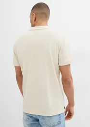 Piqué poloshirt (set van 2) van puur biologisch katoen, bonprix